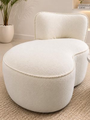 Minimalist 3-seater S-shaped Sofa