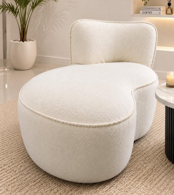 Minimalist 3-seater S-shaped Sofa