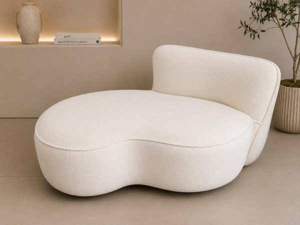Minimalist 3-seater S-shaped Sofa